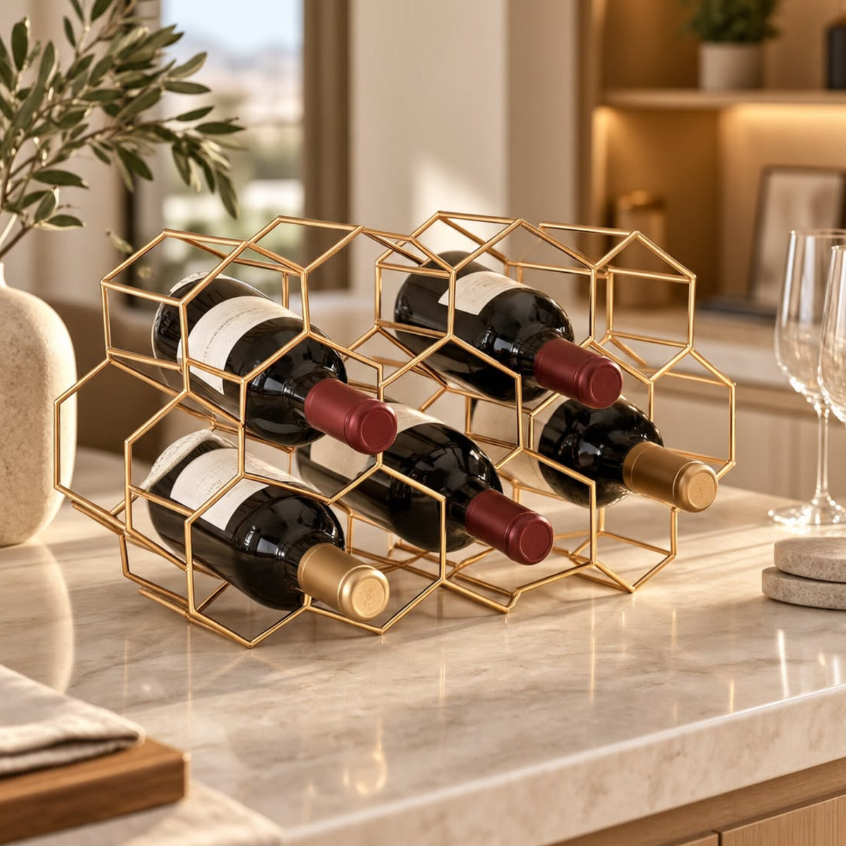 Metal Wine Rack