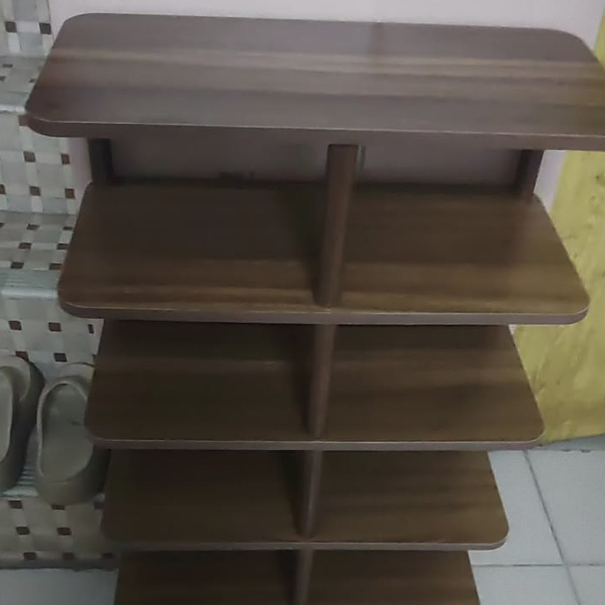 8 Tier Multi Layer Entryway Wooden Shoe Rack Gha