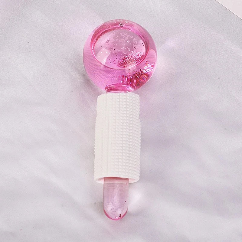 2-Piece Ice Hockey Beauty Ball Facial Massage Globes for Cryotherapy