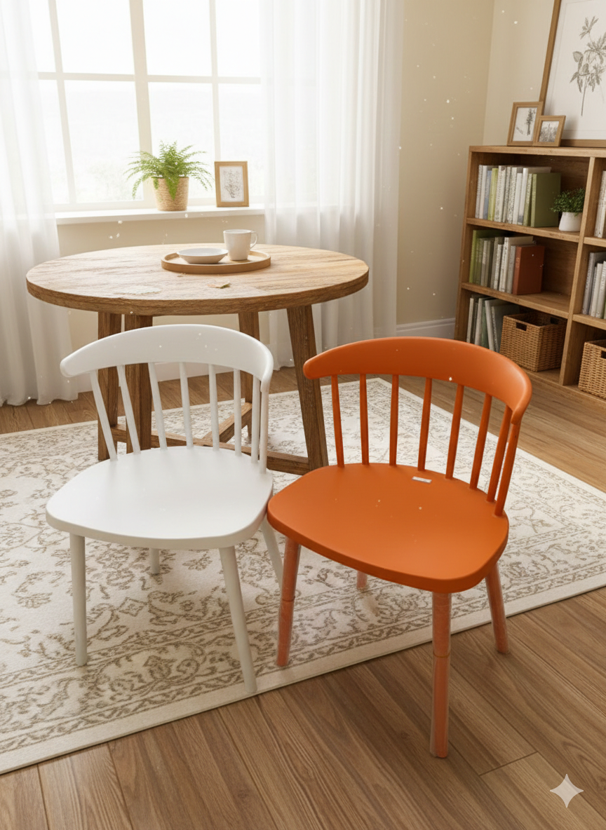 Spindle Back Dining Chairs