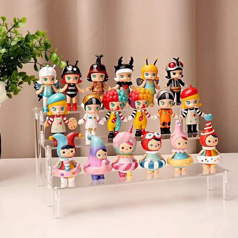 3-Tier Multifunctional Clear Acrylic Display Stand and Organizer