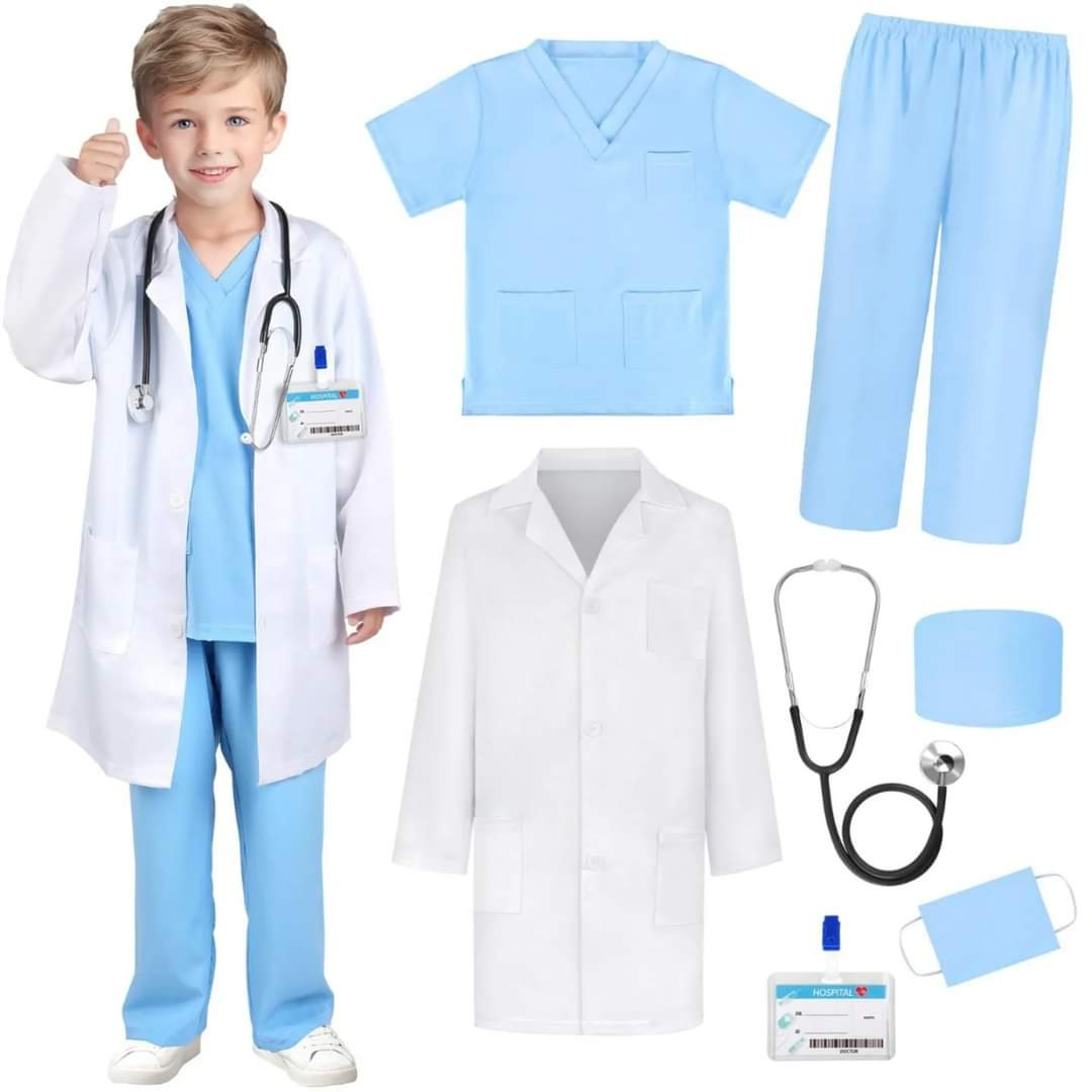 Professional children doctors costume