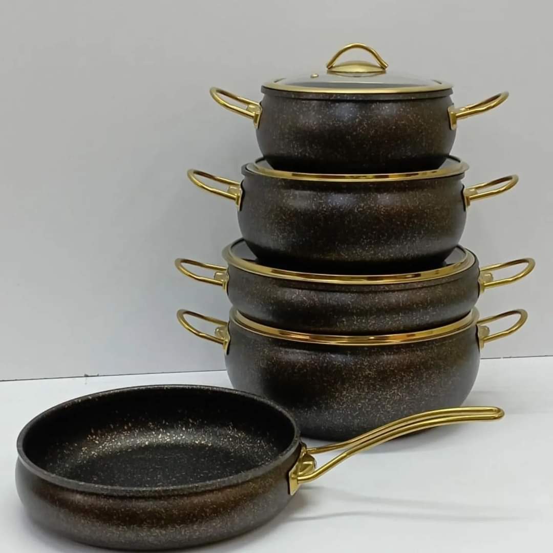 9PCS Granite Kitchen Cookware Set