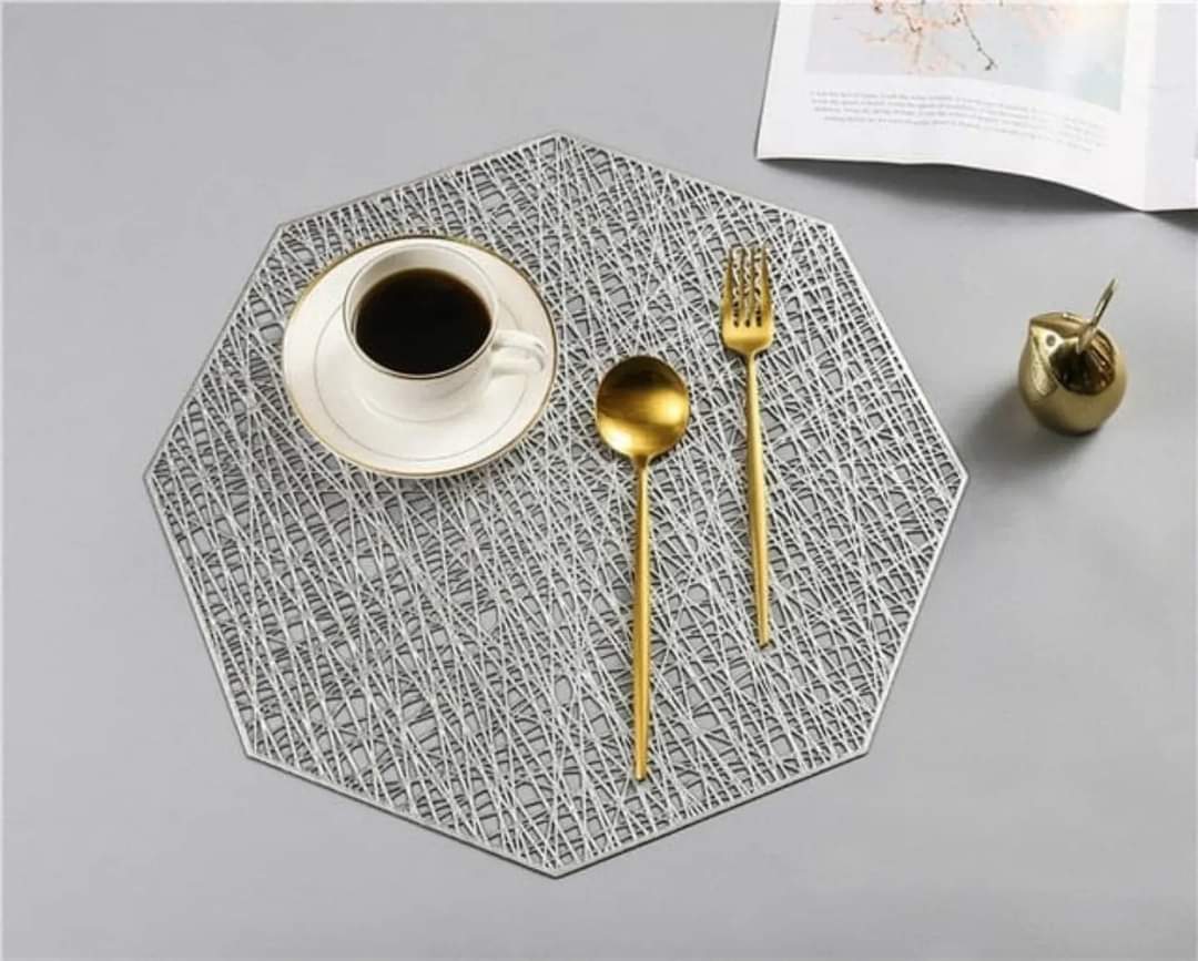 6Pcs PVC table mats