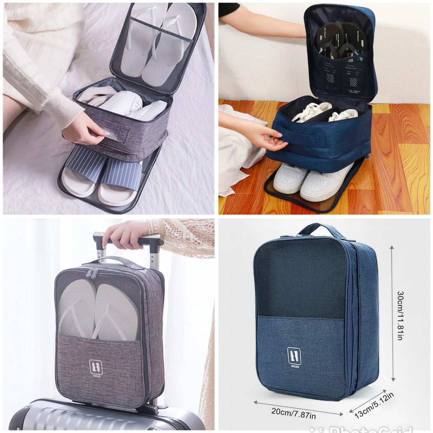 Travel shoe bag shoe storage shoe organizer