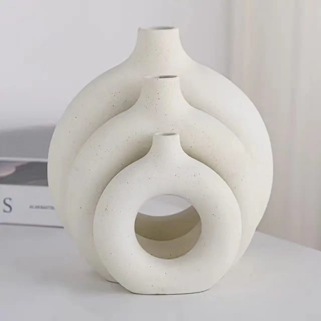 Hollow Heart Ceramic Ornament