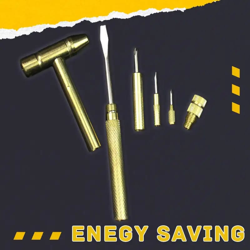 5 in 1 Multifunction Mini Hammer and Screwdriver Set
