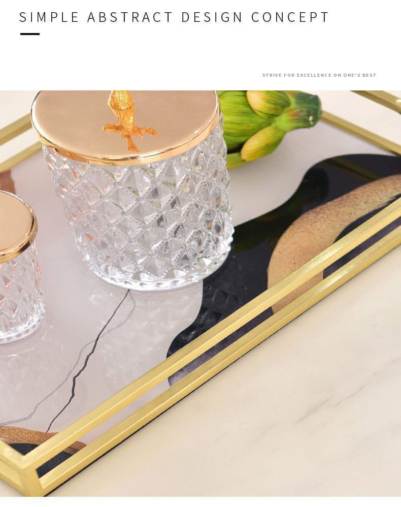 Nordic decor tray
