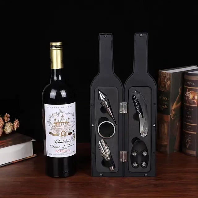 5Pcs Wine  Bottle Opener Set gift idea christmas