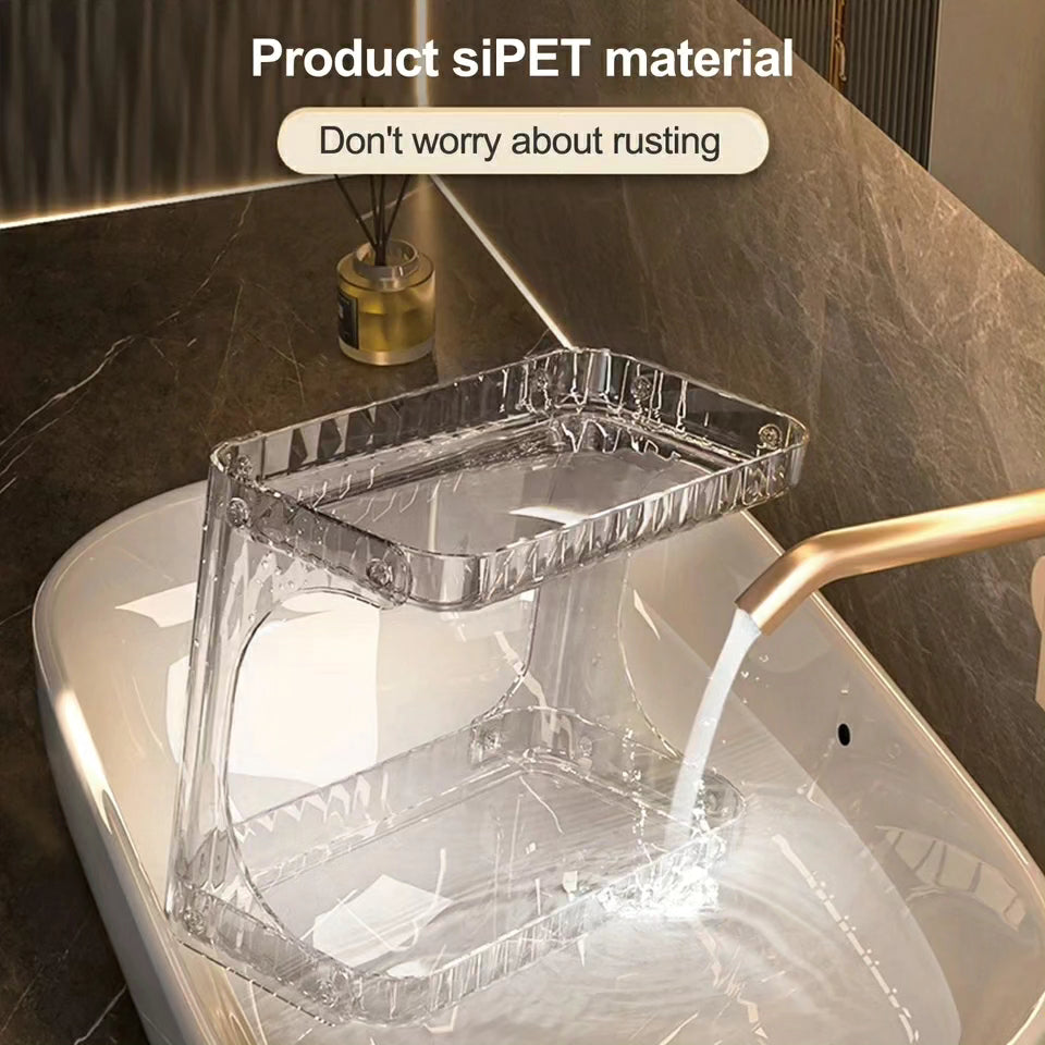 Double Layer Vanity Stand