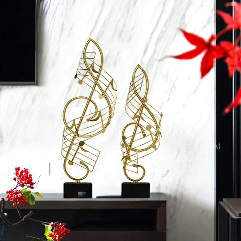 Music Note Ornament Metal Crafts