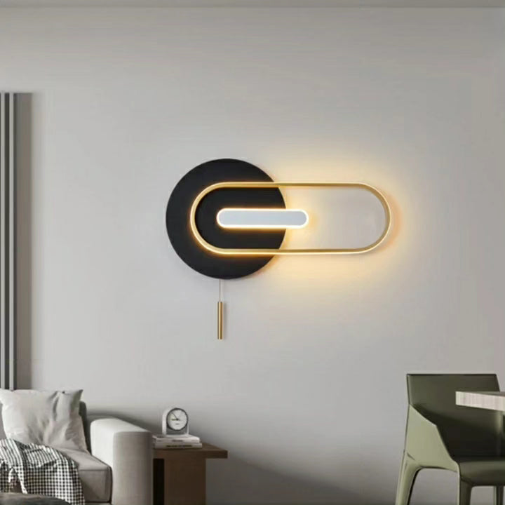 Black LED Wall Decorative Bracket