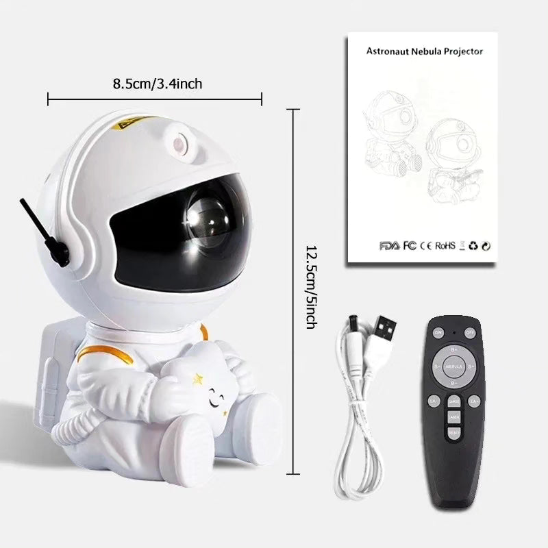 Astronaut Galaxy Projector LED Night Light