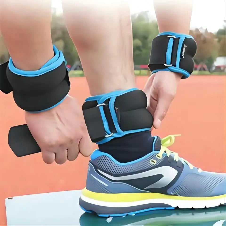 Adjustable Ankle Wrist Weights for Fitness and Exercise gha