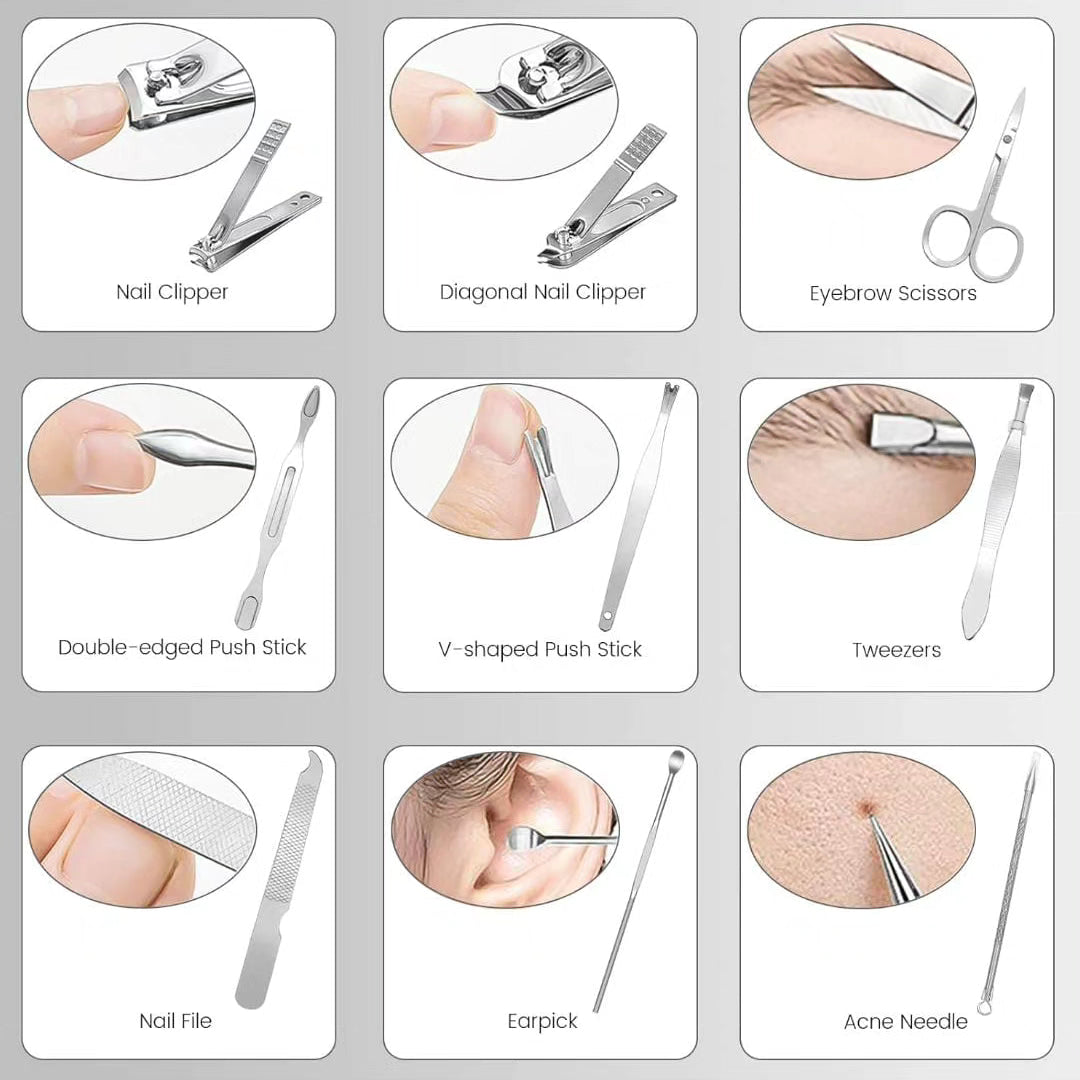 9 in 1 Manicure Set Nail Kit gha