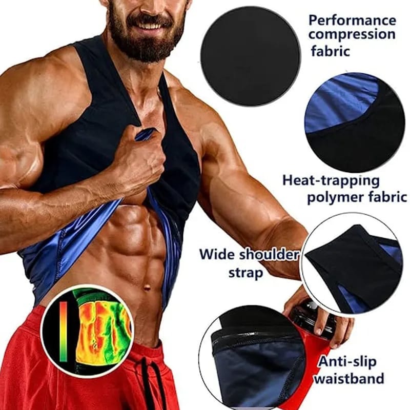 Men's sauna training vest