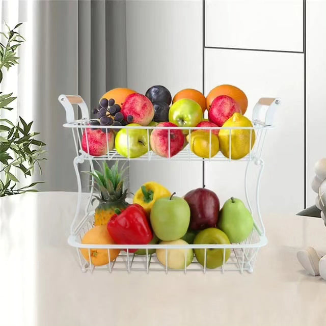 2 Tier detachable vegetable fruit rack