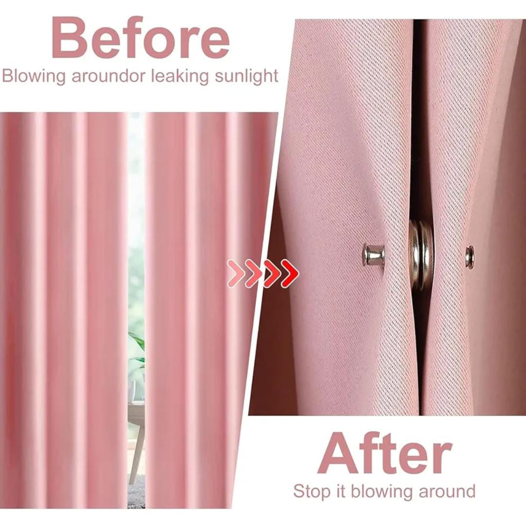 Magnetic Curtain Closure Clips