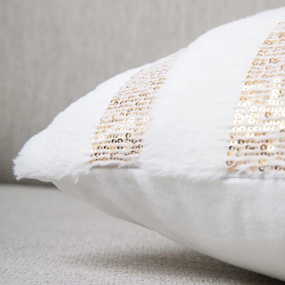 Golden Cushion Cover