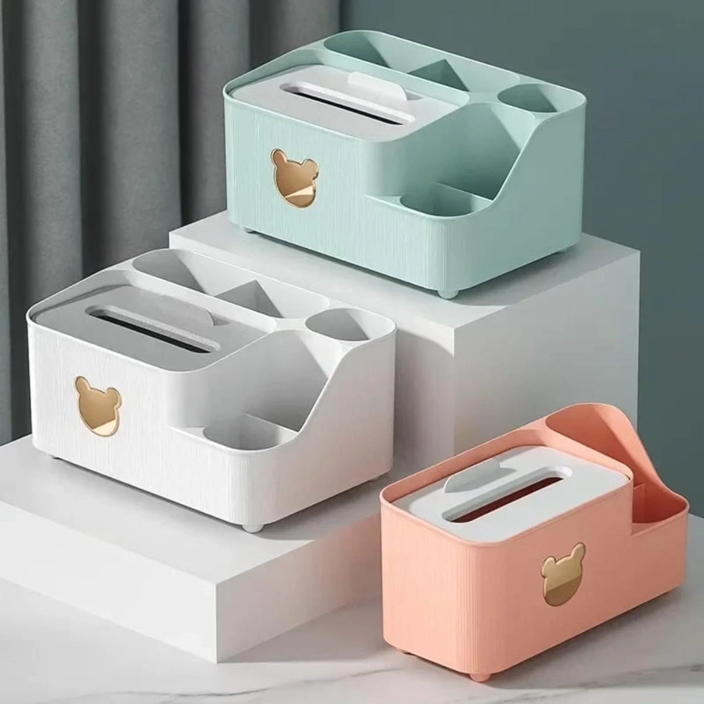 Desktop storage box