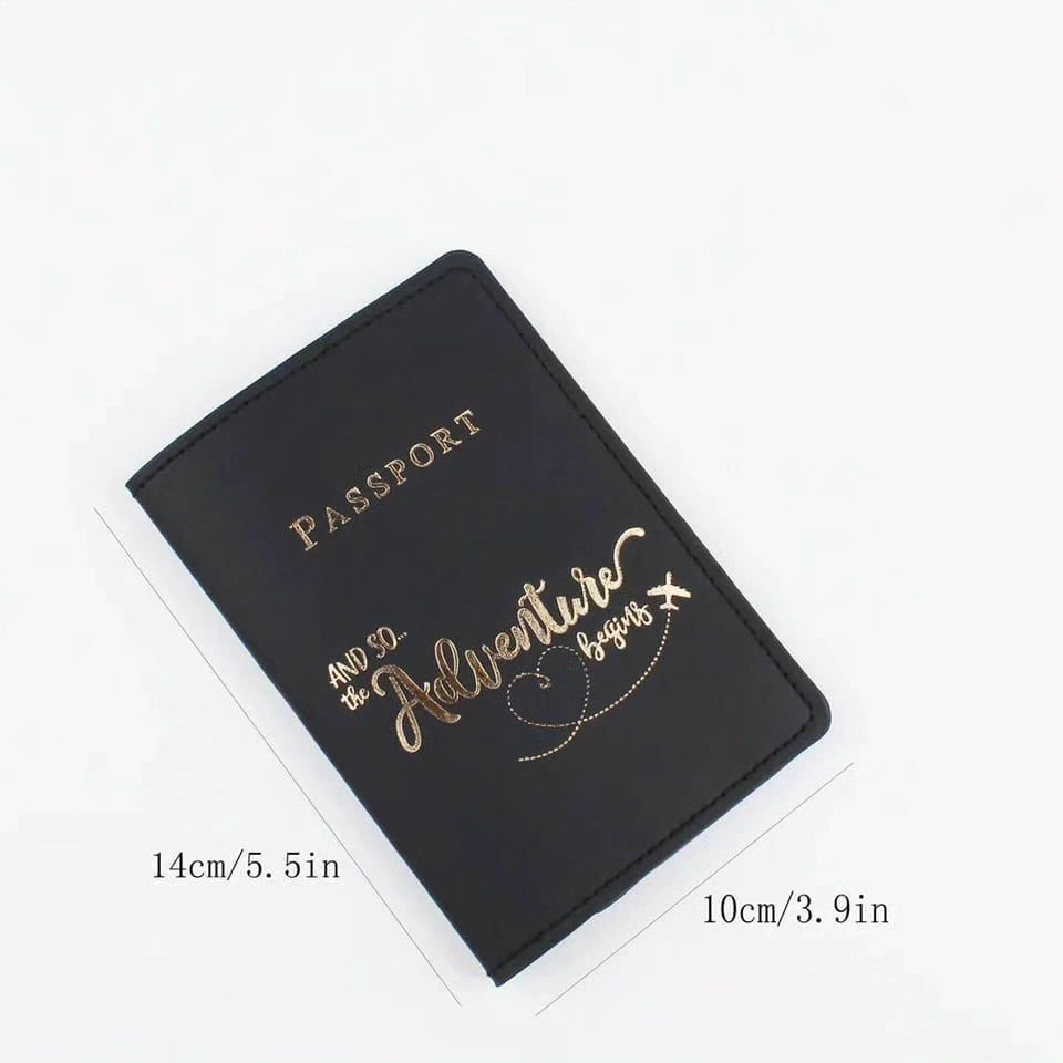 Trendy PU Leather Passport Cover/Holder