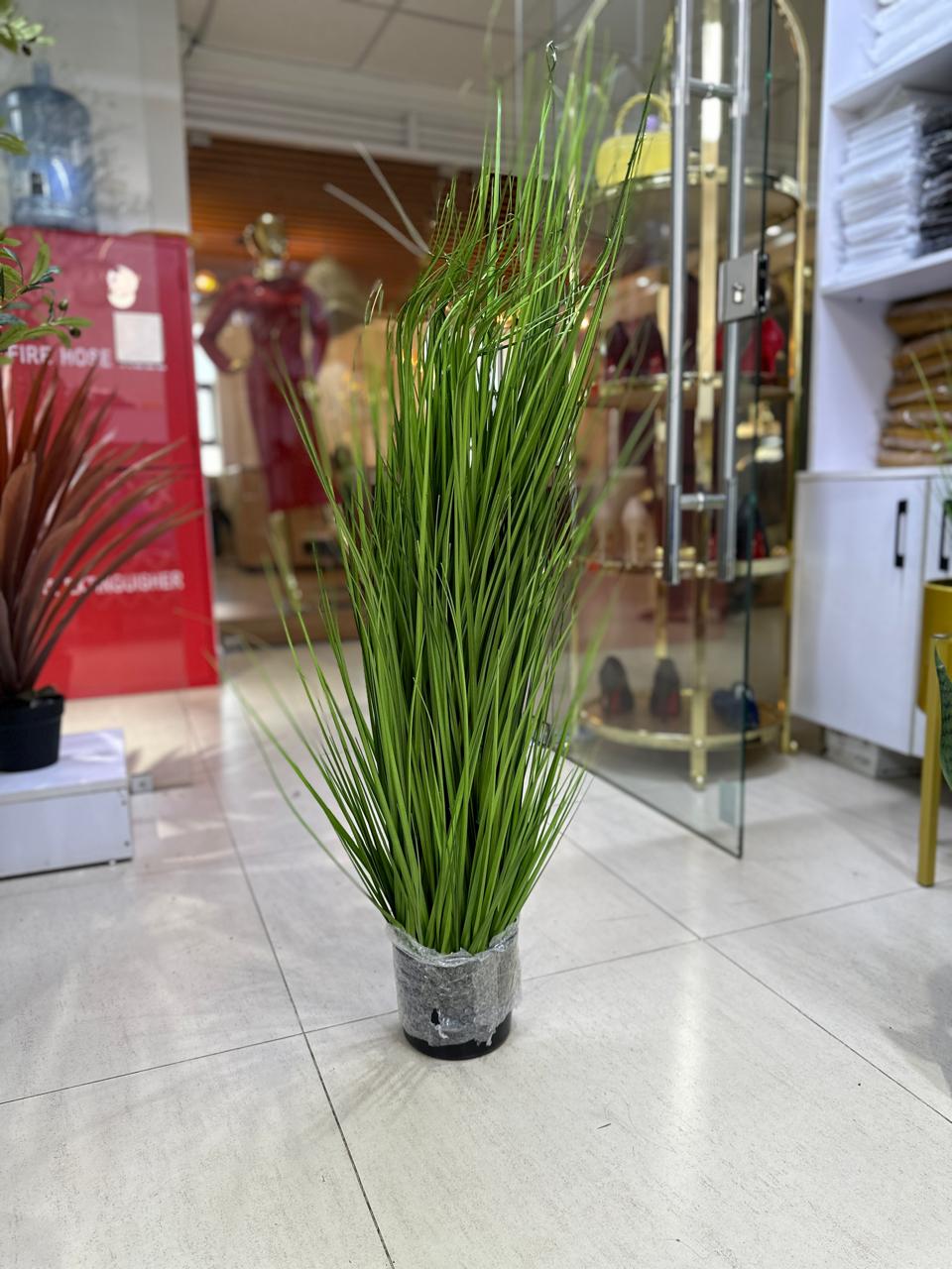Real Touch Green Grass Décor