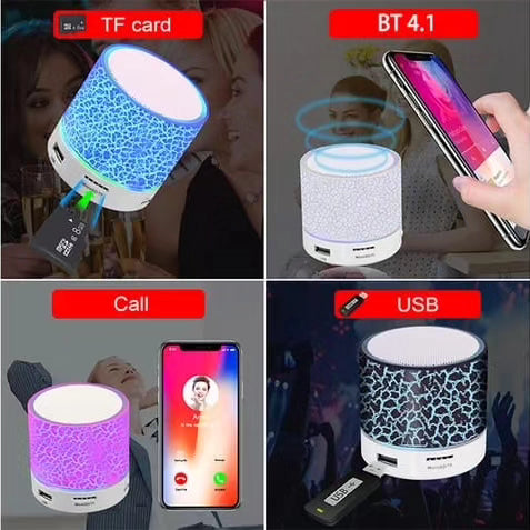 Led Mini Bluetooth Speaker
