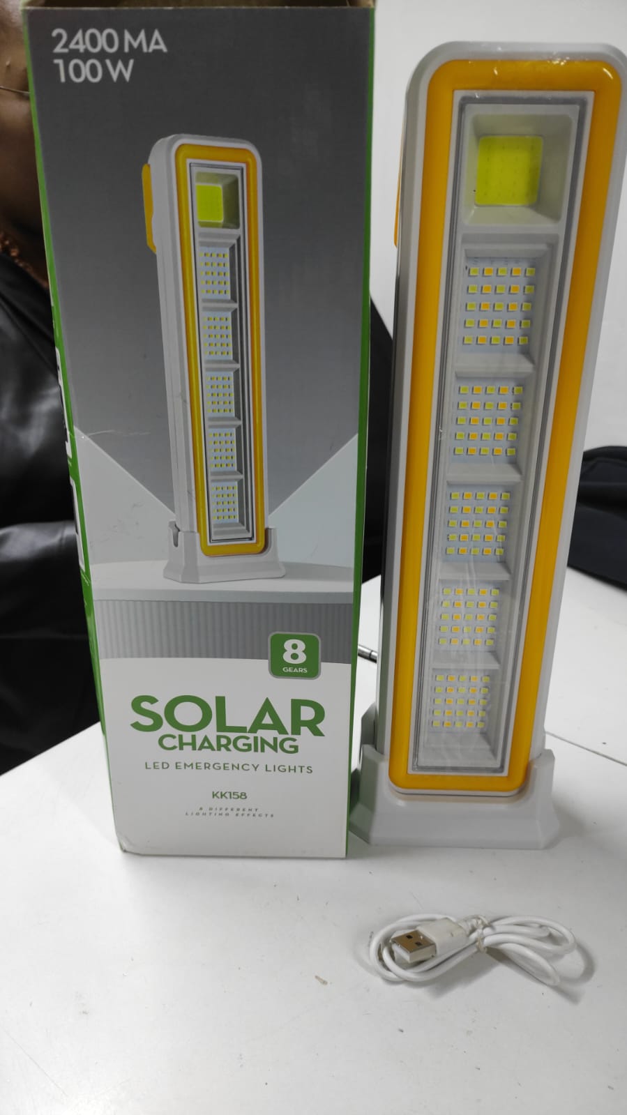 Solar Rechargeable Emergency Lamp
