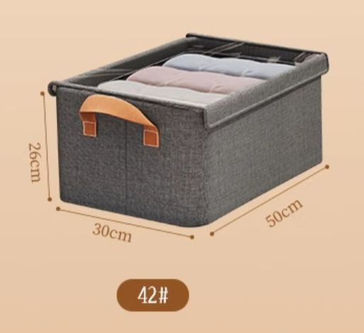 Foldable Closet Organizer with Lid