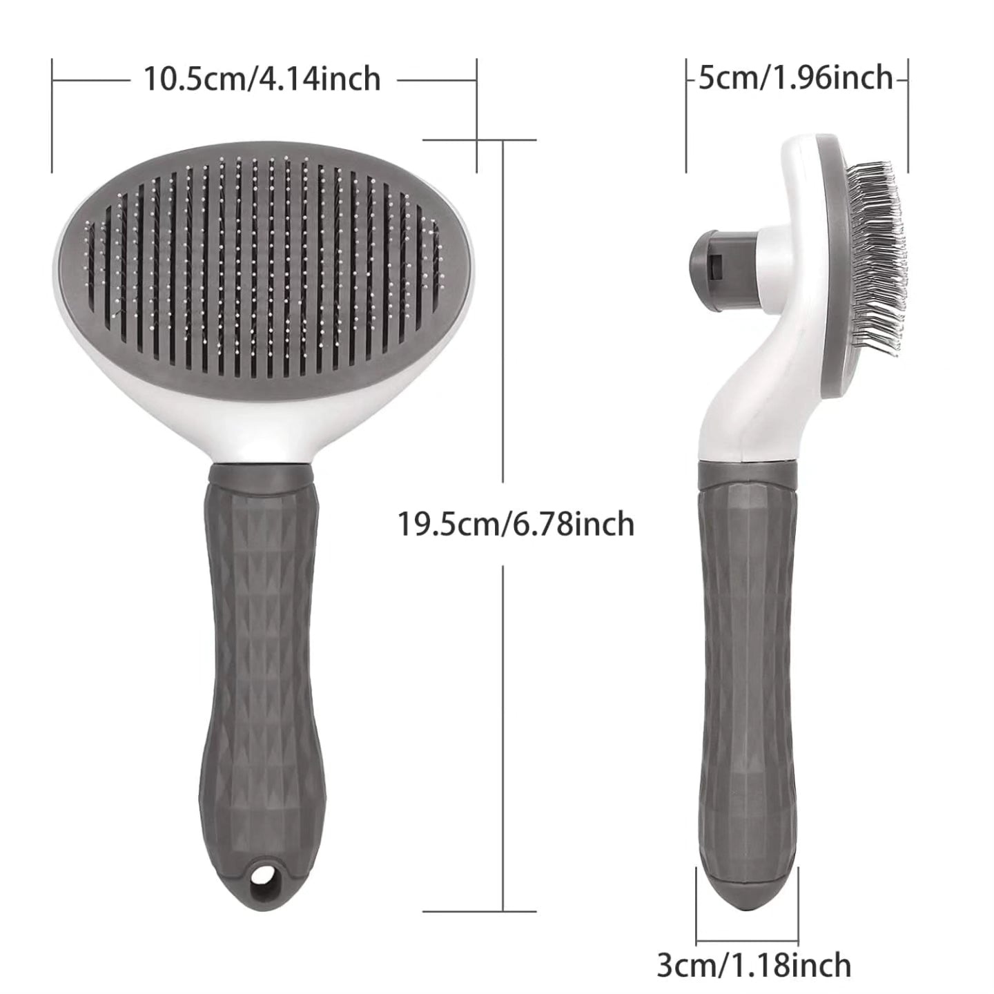 Self Cleaning Pet Grooming Slicker Brush