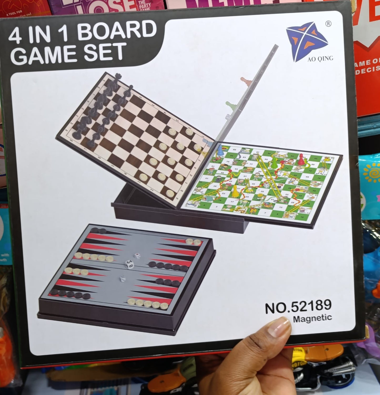 4 in 1 Board Game