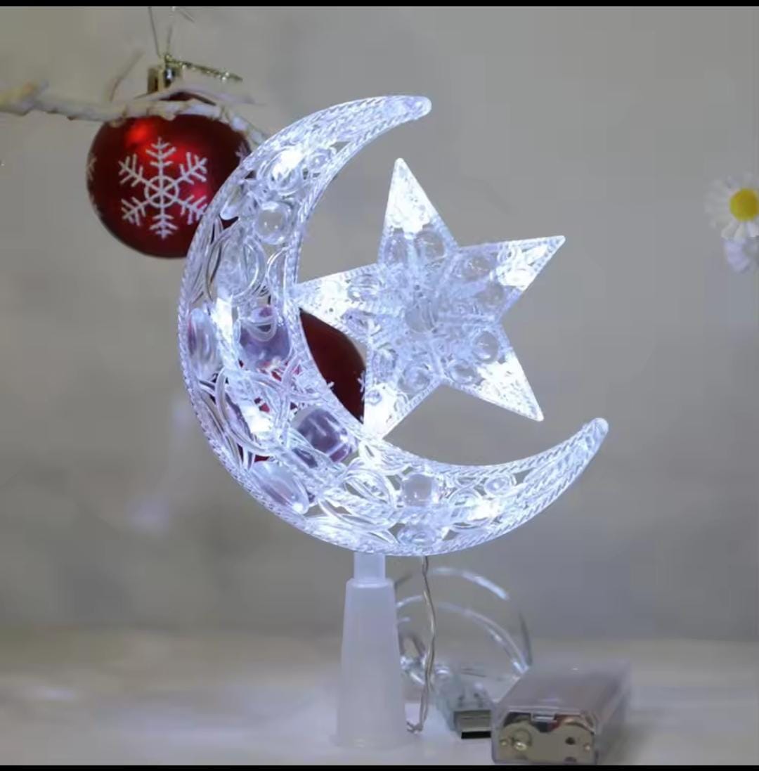 Moon and Star LED Decorative Lamp