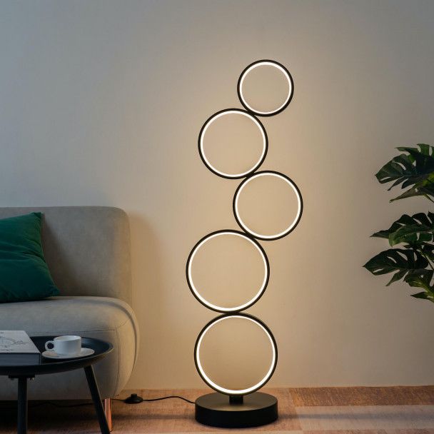 LED Ring Floor Lamp