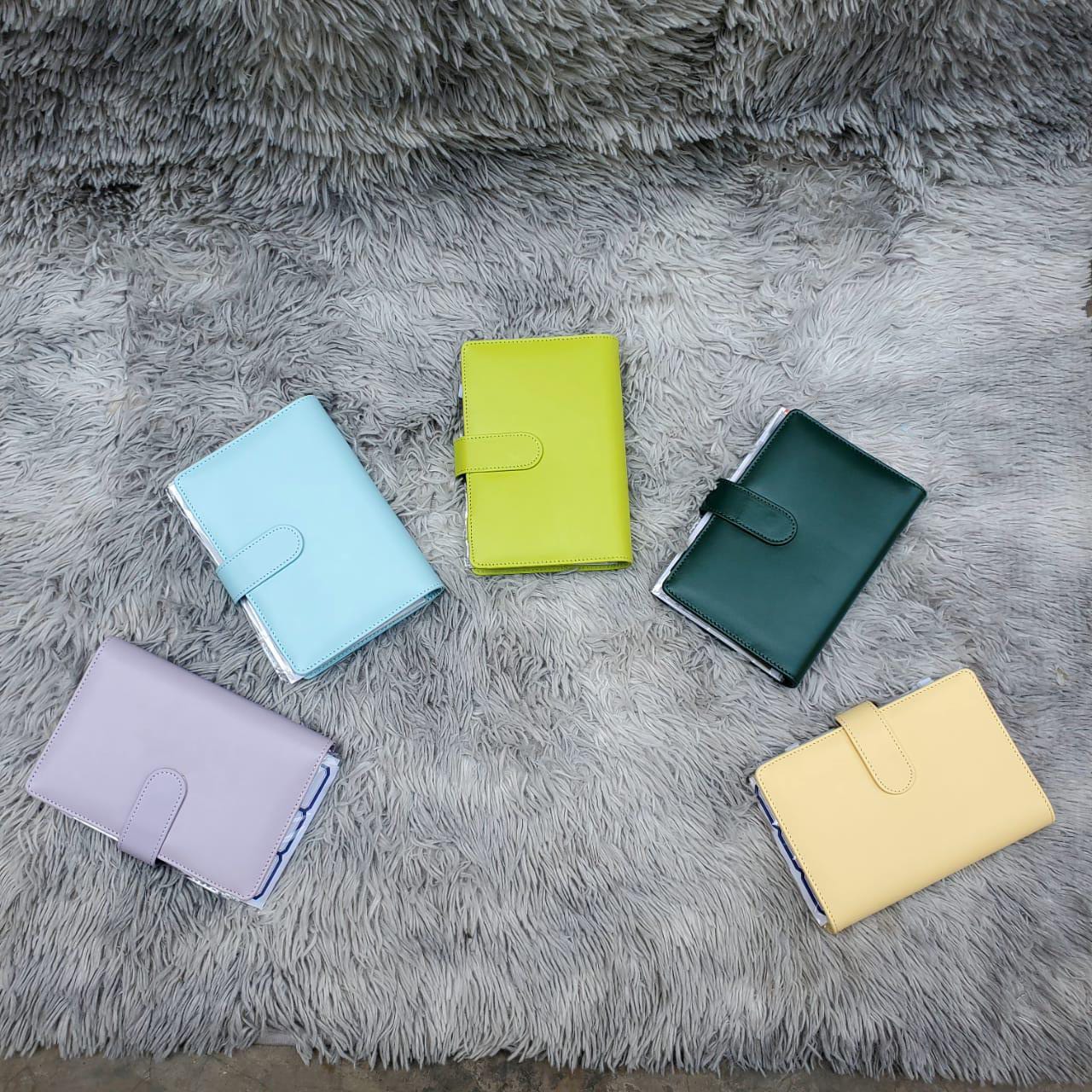 A6 Budget binder with card slot and pen holder