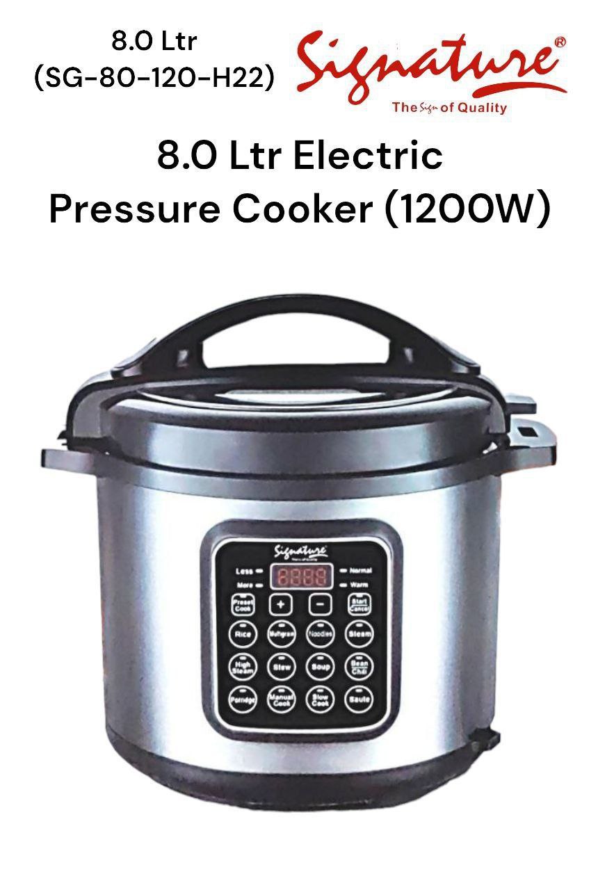 Signature multifunctional digital electric pressure cooker gha