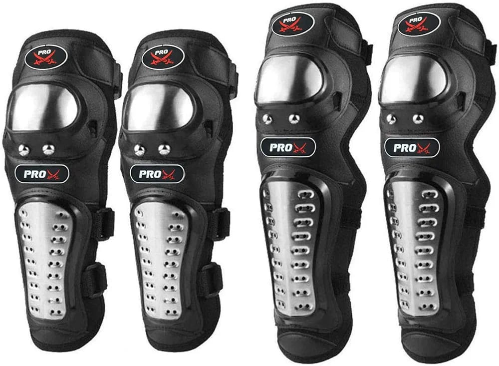 4pcs set Motorcycle Elbow Knee pads guard