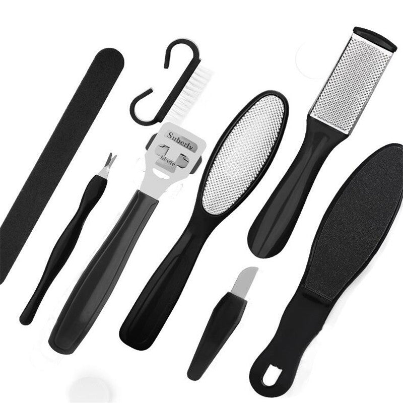 Professional 10-Piece Exfoliating Pedicure and Foot Care Kit