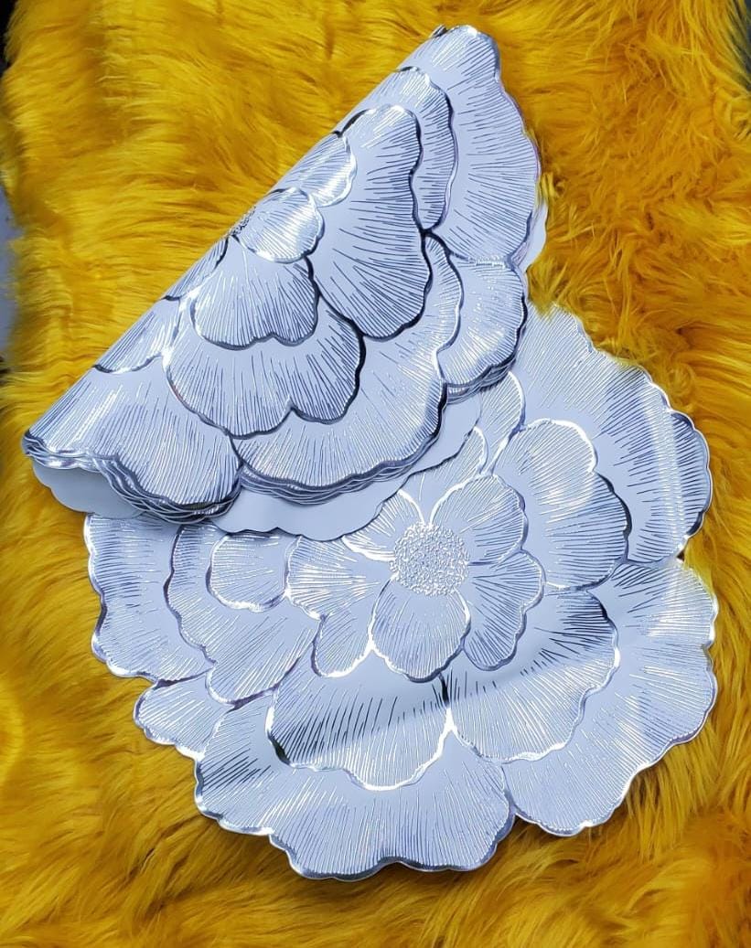 Round Leaf Pattern Table Mats