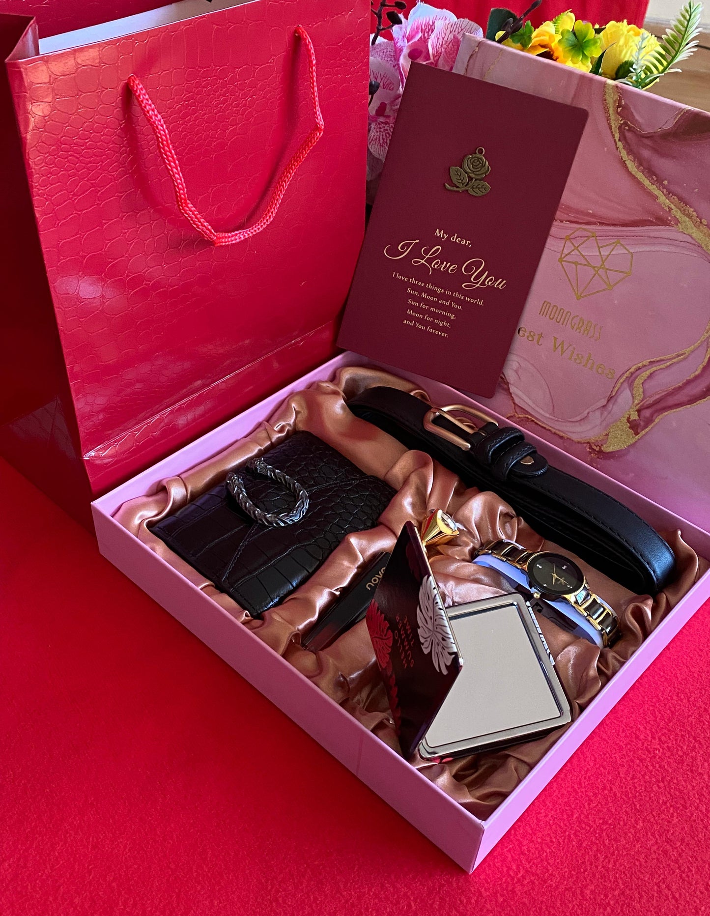 7-in-1 Luxury Ladies Valentine's Accessory Gift Set
