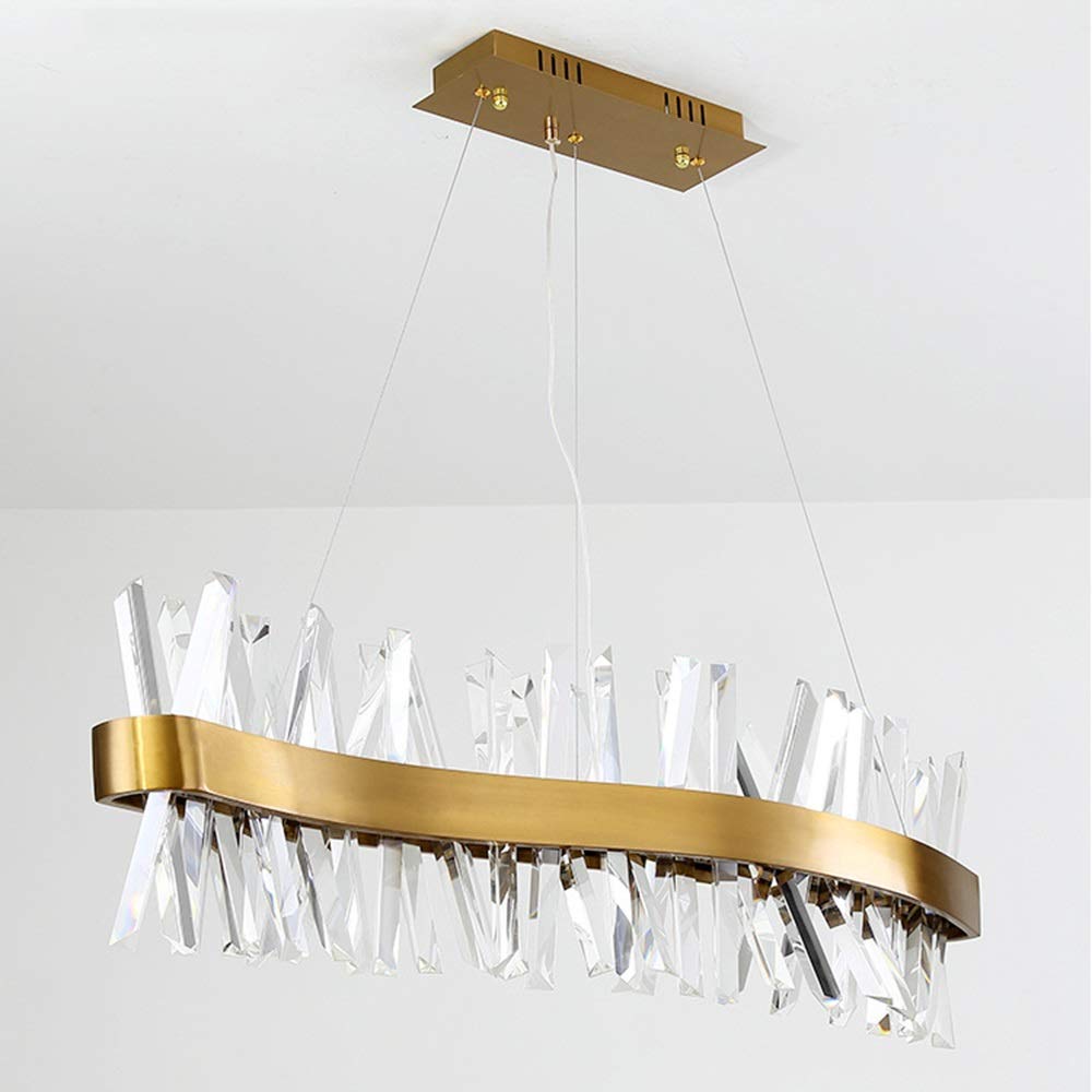 S Shaped Chandelier Crystal Light