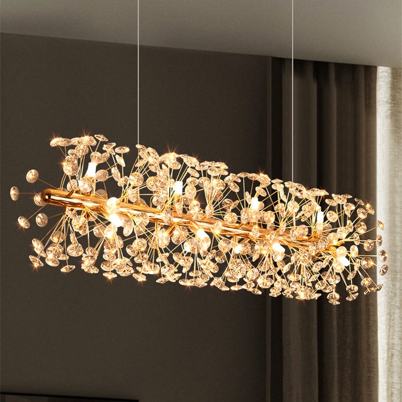 Horizontal Chandelier Light