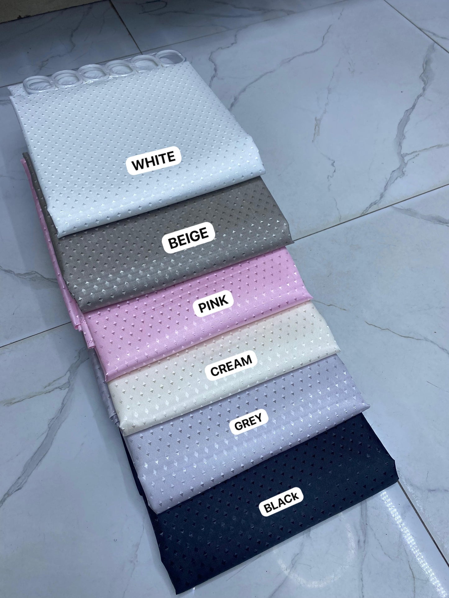 Textured Shower Curtain