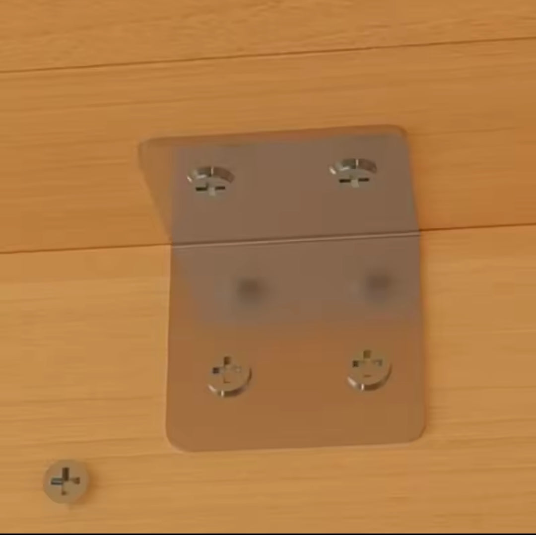 Foldable bamboo wall mounted laptop desk study desk