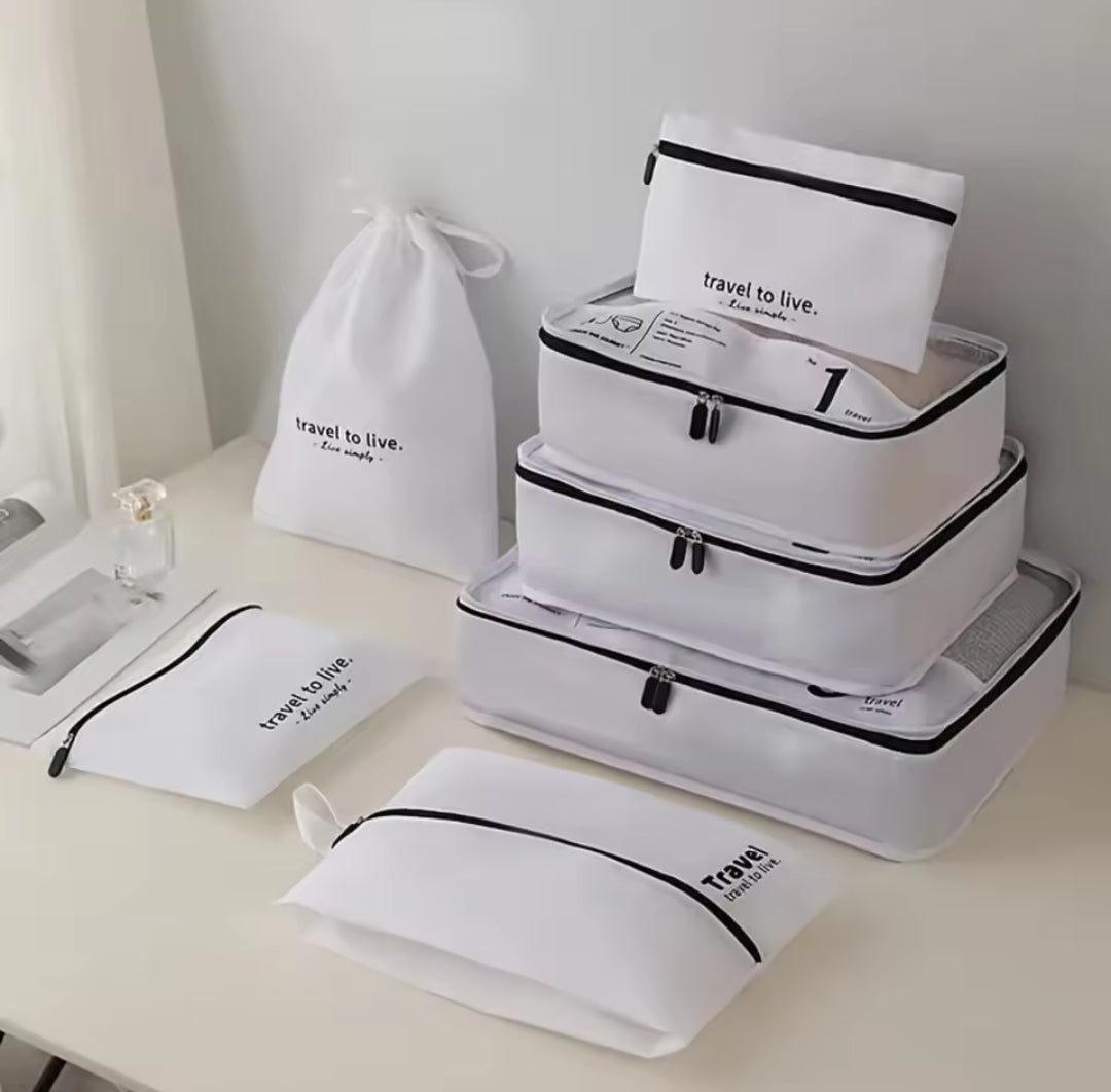 7 in 1 Travel Organizers
