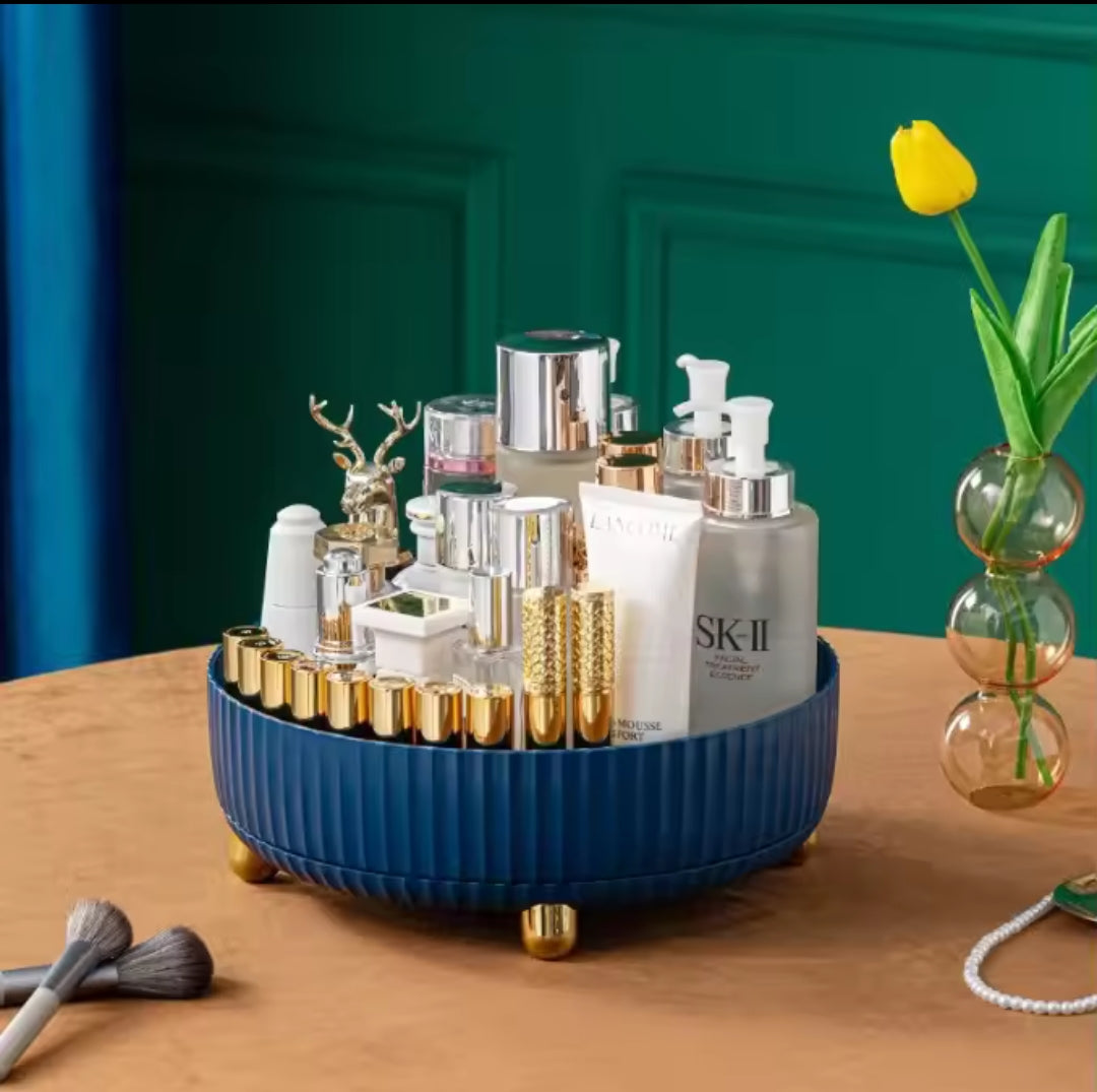 Rotating Multipurpose Vanity and Spice Organizer