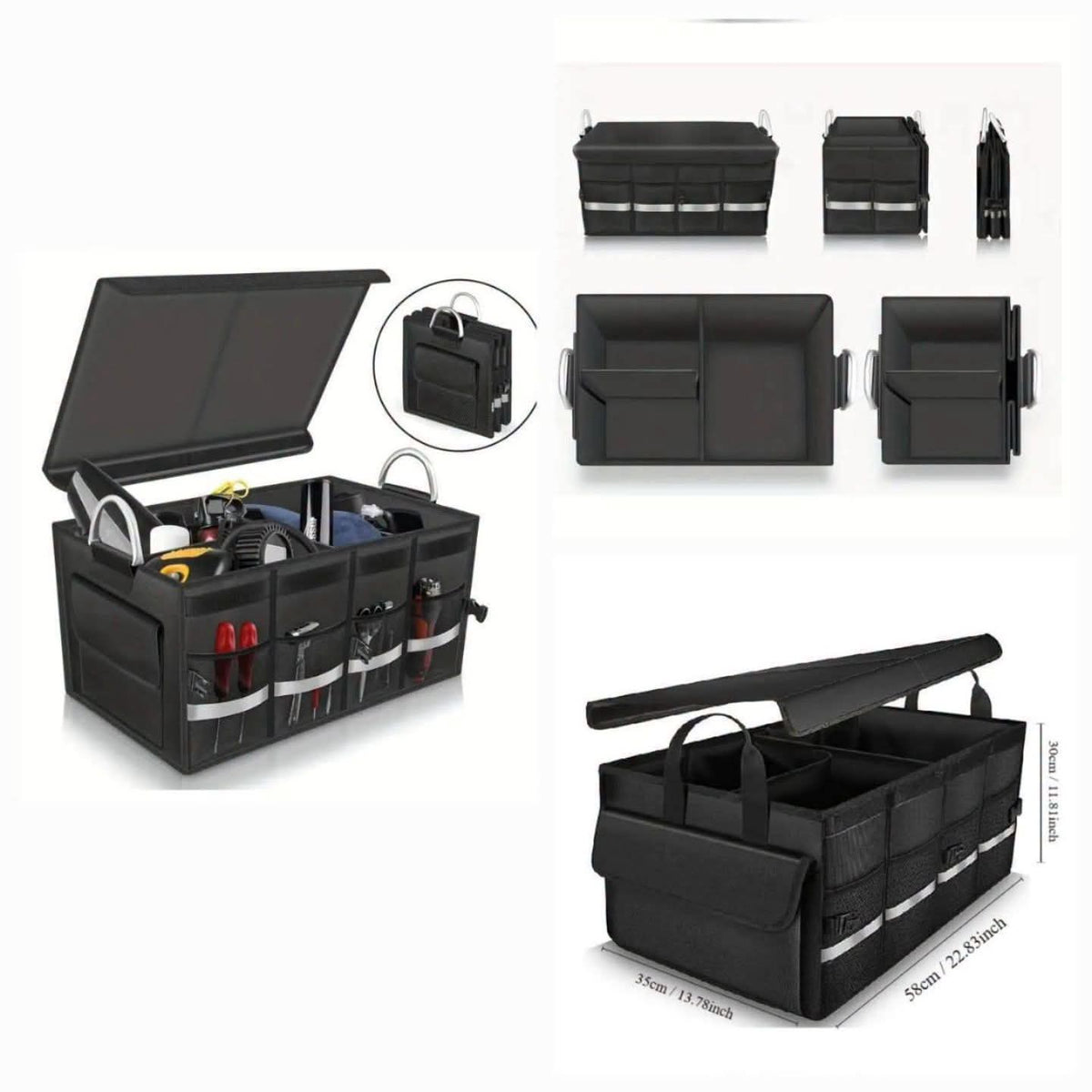 Foldable Car Trunk Boot Organizer