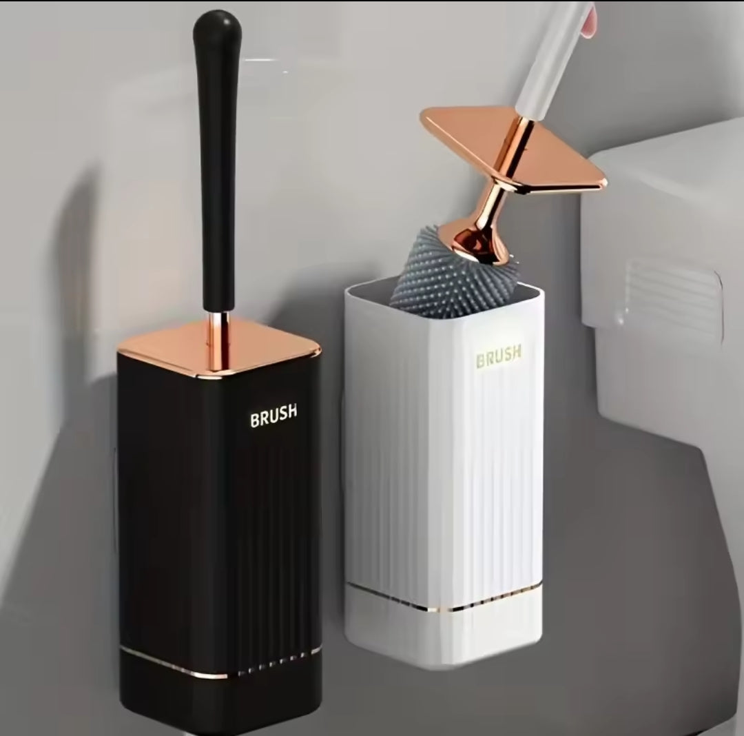 Toilet brush & holder set
