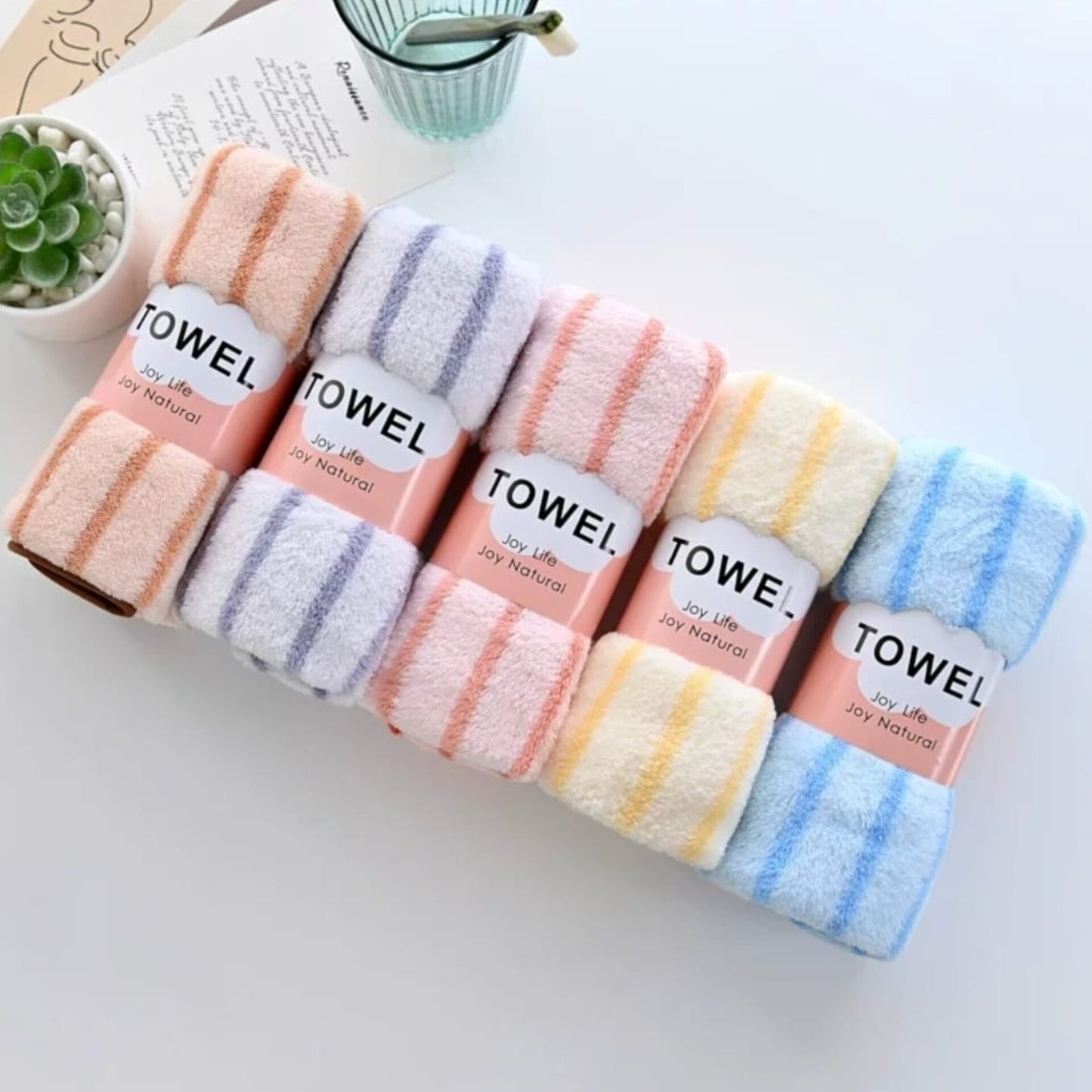 5pcs microfiber kitchen towels