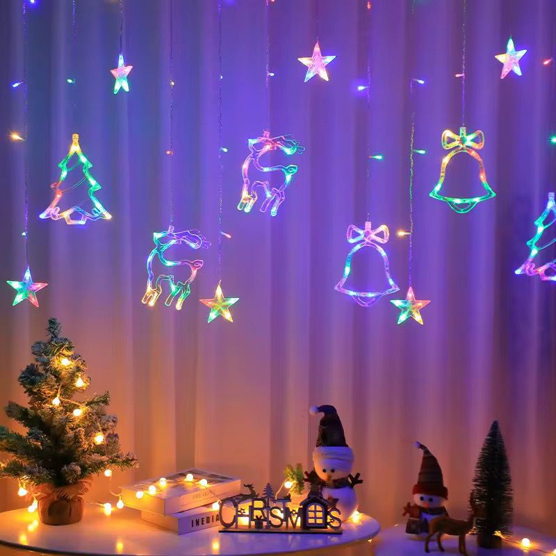 Led Christmas Curtain Lights