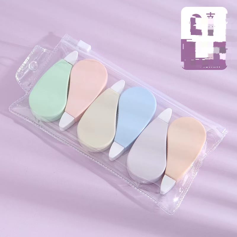 Six-Pack Assorted Pastel Correction Tape Dispensers
Pastel Dreams Mini Correction Tape Set (6-Pack)